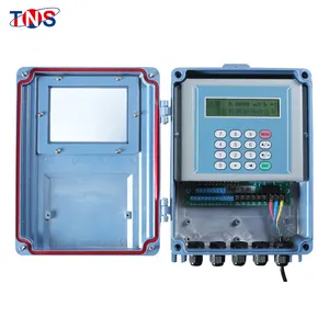 Wall Mount Ultrasonic Water Flowmeter Price Middle External Clamp Flow Transducer Price DN50-DN700 TBF-2000FS