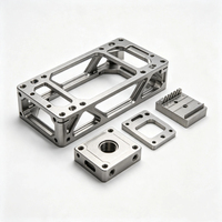 Service de fabrication sur mesure de composants aérospatiaux de précision en titane CNC 5 axes TC4 Ti6Al4V