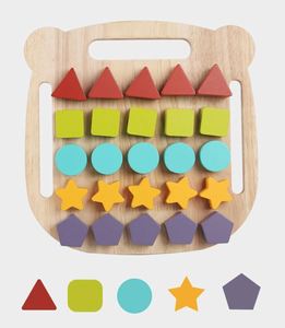 Pretend Play Large Multifunctional Toolbox Stem Construction Toy Wooden Toddler <b>Tool</b> Set - Product Image 5