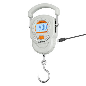 Balance de pêche numérique portable 60 kg 132 lb en ABS avec chargeur Tpce C pour bagages, chasse, voyage - Product Image 1