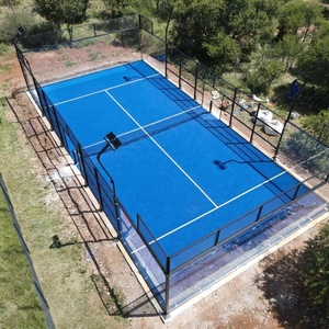 Source Factory Direct Padel Court Impermeable Galvanizado en caliente al aire libre Paddle Tennis Court con cubierta <span class=keywords><strong>de</strong></span> techo - Product Image 3
