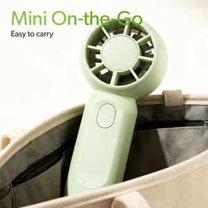 Handheld Portable Fan Rechargeable <b>Battery</b> <b>Operated</b> 3 Speed DC Motor Mini Fan with CE RoHs FCC certificate - Product Image 6
