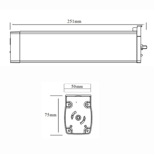 Moteur de rideau intelligent, moteur de rideau électrique pour la domotique, moteur de rideau intelligent rechargeable, installation facile - Product Image 5
