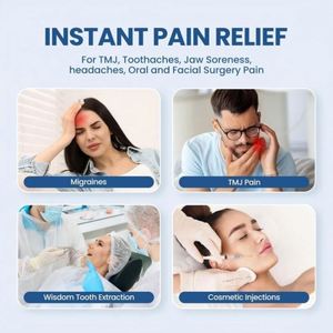 Bolsa de Compresión Reutilizable para Terapia Fría y Caliente para TMJ y Cirugías de Cabeza - Ajustable, Flexible, Sin Necesidad de Microondas - Product Image 5