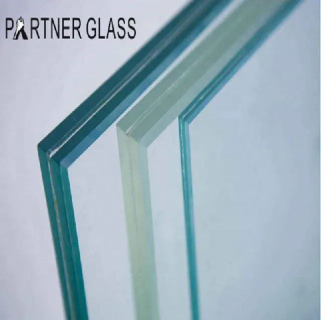 8.3 MM 10.3 MM Unbreakable Sound Proof Safety Door Roof Railing Tempered Laminated Glass