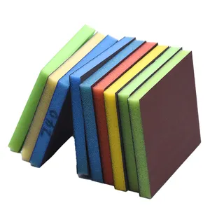 Wholesale Abrasive Foam Sanding Sponge Sponged Sanding Block Sand Sponges Sandpaper Pad for Polishing and Cleaning