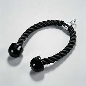 Corda a Doppia Testa Longmen per Allenamento Tricipiti, Accessorio Fitness con Pressione Verso il Basso - Product Image 4
