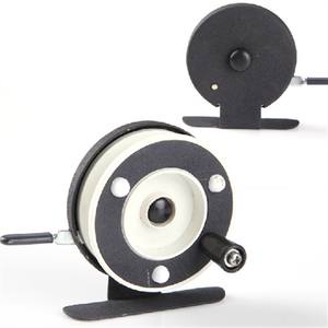 Moulinet de pêche sur glace Ztc038, petite taille, en plastique, rotation avant sans trou pour fil, pour la pêche hivernale - Product Image 1