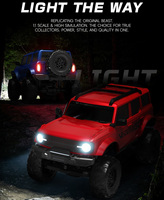 Camion RC DWI DOWELLIN, 1:20 RC Off-Road Rock Crawler, 4x4, voiture télécommandée RTR pour enfants