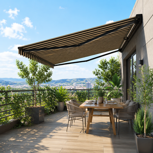 Toldo Retráctil Moderno de 5m con Brazo Grande para <span class=keywords><strong>Hotel</strong></span> y Uso en Exteriores con Protección Solar - Product Image 5