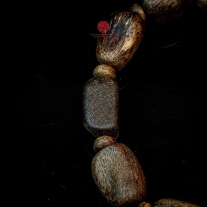 Natural Agarwood Bracelet Near Sinking Authentic Oud Beads Small <b>Men</b> Size Luxury Handcrafted Gift Jewelry - Product Image 5