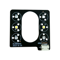 Accessoire de caméra de sécurité CCTV 3030 infrarouge + lumière blanche double spectre, carte PCBA - Panneau de vision nocturne IR 850nm 940nm personnalisé