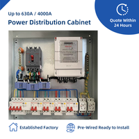 Armoire de distribution basse tension blanc laiteux pour éclairage industriel, coffret électrique extérieur pour chantier de construction