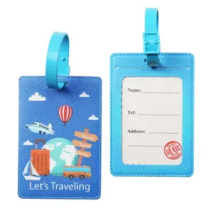 Best Selling Personalized Logo Custom Luggage Tag for Garment Accessories Available at Bulk Quantity from India