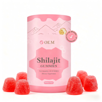 Gummies Shilajit 3000mg, Complément Haute Concentration avec 75% d'Acide Fulvique et Oligo-éléments pour le Soutien Énergétique
