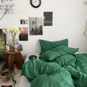 Ins Stripes Series 100 _ Ensemble <span class=keywords><strong>de</strong></span> <span class=keywords><strong>housse</strong></span> <span class=keywords><strong>de</strong></span> <span class=keywords><strong>couette</strong></span> en coton avec taie d'oreiller <span class=keywords><strong>housse</strong></span> <span class=keywords><strong>de</strong></span> <span class=keywords><strong>couette</strong></span> <span class=keywords><strong>220x240</strong></span> Ensembles <span class=keywords><strong>de</strong></span> <span class=keywords><strong>housse</strong></span> <span class=keywords><strong>de</strong></span> <span class=keywords><strong>couette</strong></span> King Size - Product Image 2