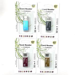 Factory Wholesale Aluminum Alloy USB SD/TF Multi-purpose <strong>Card</strong> <strong>Readers</strong> - Product Image 4