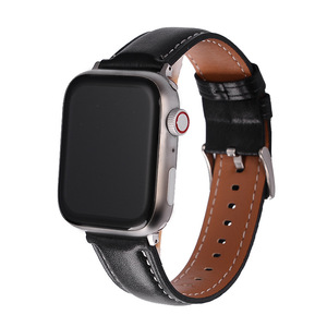 Correa de Reloj de Cuero de Microfibra Compatible con Apple Watch Series 10 9 8 7 6 SE, Correa de Liberación Rápida para Relojes Inteligentes Samsung Huawei - Product Image 2