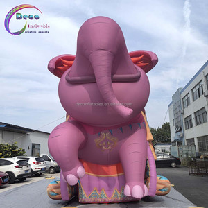 Phim hoạt hình khổng lồ voi <span class=keywords><strong>Inflatable</strong></span> cho xiếc hiệu suất cho sự kiện cảnh quảng cáo inflatables - Product Image 3