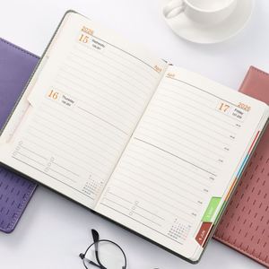 Wholesale Stationery Pu Leather & Paper Notebo 2026 Weekly Planner Calendar Journal <b>A5</b> <b>Diary</b> Notebooks for School Office Gift - Product Image 4