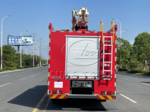 Promotion : Camion Pompier SINOTRUK HOWO avec Tour d'Incendie Aérienne de 18M – Véhicule de Lutte Contre l'Incendie à Grande Portée à Vendre - Product Image 2