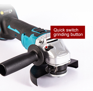 Ship From Europe Mini Angle Grinder Stone Metal Polishing <strong>Machine</strong> With Replacement 125MM Tool Battery Grinder - Product Image 4
