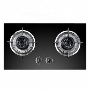 2-конфорочная стеклянная газовая плита с быстрым зажиганием, встроенная плита с двойной горелкой, газовая плита для дома, кухни, для наружного использования - Product Image 4