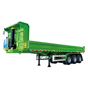 Factory Sale High Quality Most Popular Tri-Axle 50 Tons 40 Cubic Tipper Rear Dump Semi Trailer