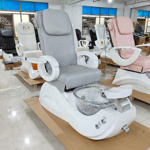 Sillón de Pedicura Eléctrico Europeo de Lujo con Logotipo Personalizable para Masaje Corporal y Manicura, Estilo Moderno para Salón de Belleza - Product Image 2