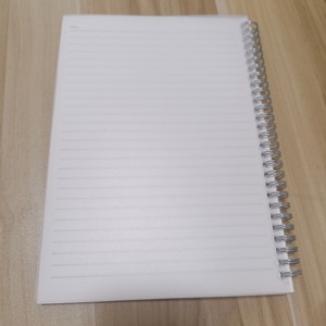 OEM PP-Einband B5 Notizbuch Transparentes Wasserfestes Cahier Wire-O Kompositionsheft für Schüler - Product Image 1