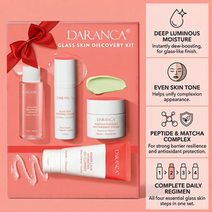 Kit de Soins du <span class=keywords><strong>Visage</strong></span> Coréens Personnalisés OEM Marque Privée – <span class=keywords><strong>Traitement</strong></span> <span class=keywords><strong>Anti</strong></span>-Acné et <span class=keywords><strong>Anti</strong></span>-Âge – Coffret Cadeau Voyage pour Soins de la Peau - Product Image 4