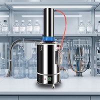 Distillateur d'eau de laboratoire automatique 20L/H 13,5 kW, haute efficacité, en acier inoxydable, pour usage en laboratoire