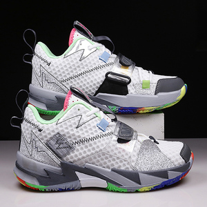 Chaussures de sport d'extérieur antidérapantes à lacets, haute qualité, pour hommes, chaussures de marche, chaussures de basket-ball de créateur chinois, en promotion - Product Image 2