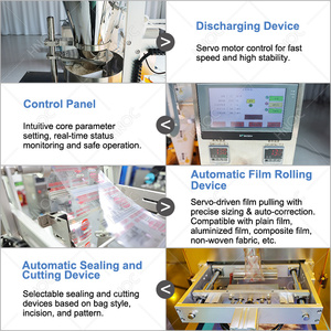 Machine d'emballage verticale HNOC pour petits sachets de haricots cuits, graines de sésame et graines de pastèque (Chine) - Product Image 4