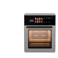 Four à air électrique entièrement automatique de 10 à 16 L, nouveau modèle, contrôle numérique, acier inoxydable, multifonctionnel