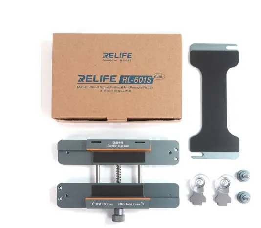 RELIFE RL-601S Mini 3 in1多機能解体スクリーン圧力保持フィクスチャforiPhone 14 13スクリーンバックカバーの取り外し