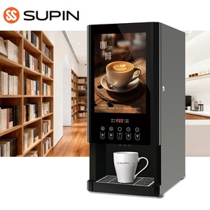 เครื่องจำหน่ายกาแฟอัตโนมัติ SUPIN E-30SW รุ่นสมาร์ท บรรจุผงกาแฟ 500 ซอง สำหรับธุรกิจ - Product Image 1