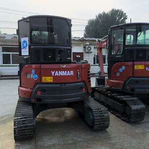 Excavatrice sur chenilles d'occasion Yanmar Vio60 de 6 tonnes, modèle 2022, d'origine japonaise, avec moteur, pompe à engrenages et roulement - Product Image 3