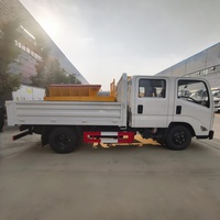 Camion benne basculante léger JMC 4x2 pour le transport de déchets et de matériaux de construction