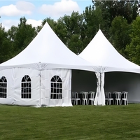 Tente de plage pliante promotionnelle personnalisée 10x10 chapiteau d'affichage pop-up d'auvent d'événement extérieur Gazebo pour expositions