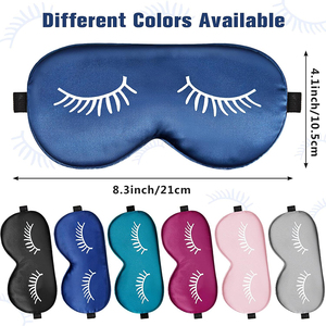 Mascherina per Dormire in Raso, Maschera per Occhi in Seta Morbida e Traspirante - Product Image 5