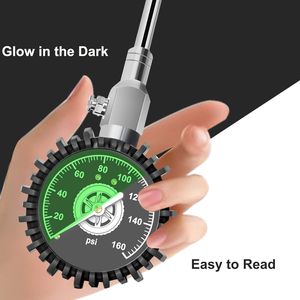 2.5 इंच का टायर दबाव गेज डबल हेड एयर चक डायल - Product Image 3