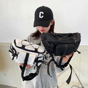 Muestra Gratuita de Bolso de Pecho de Lona Personalizado para Hombre, Impermeable y Moderno, Multifuncional con Correa - Product Image 2