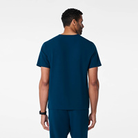 Tenue d'infirmier pour homme grande taille avec logo personnalisé Senyun, ensemble d'uniformes d'infirmier doux et respirant, robe chirurgicale d'hôpital pour homme, deux pièces