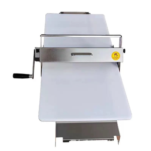 Laminoir à pâte commercial manuel pour boulangerie, machine à pâte pour pizza et tarte - Product Image 4