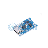 Port USB TYPE-C AI-KSEN TP4056 1A Module de carte de charge de batterie au lithium Protection de charge Tp-4056 deux en un