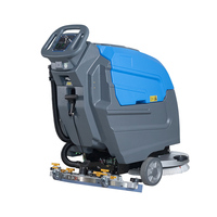 KUER-H65 sèche-linge de nettoyage d'épurateur de sol compact électrique dur sans fil commercial