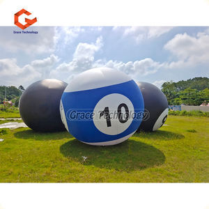 Globo de publicidad inflable de <span class=keywords><strong>billar</strong></span> personalizado con bolas de decoración inflables voladoras de helio - Product Image 3
