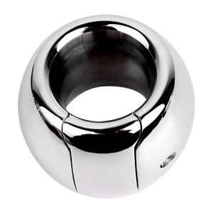 Anillos para el Pene de Acero Inoxidable, Anillos de Compresión para el Escroto, Entrenamiento con Pesas, Juguetes Sexuales para Hombres, Retrasan la Eyaculación, Aumentan el Tiempo de Erección - Product Image 5
