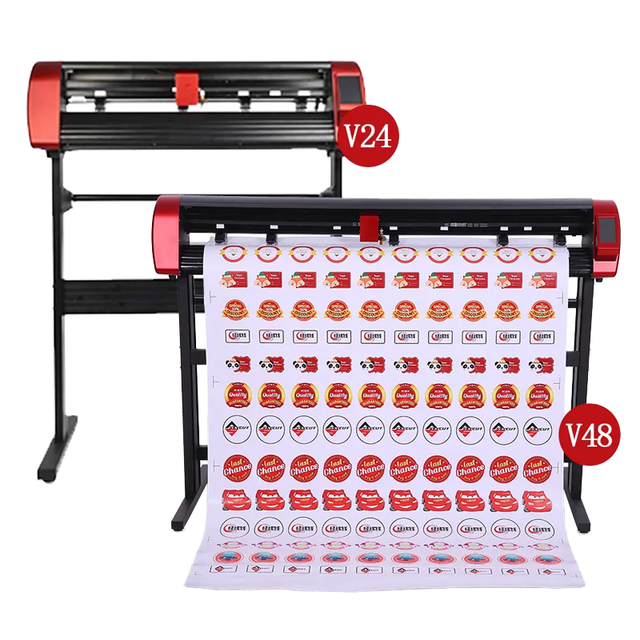 2025 New Skycut D48 1350mm Automatic Contour Function Single Head Vinyl Cutting Plotter V48 Cutter Plotter Machine With Camera